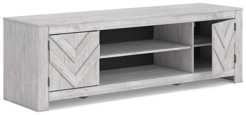 Cayboni 71" TV Stand - White (3)
