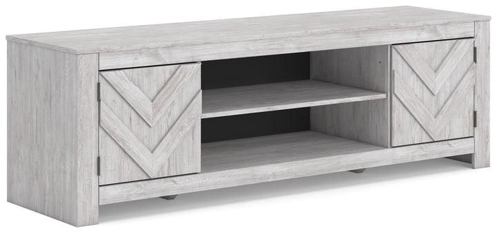 Cayboni 71" TV Stand - White (1)