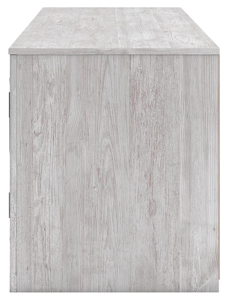 Cayboni 71" TV Stand with Electric Fireplace - White (5)