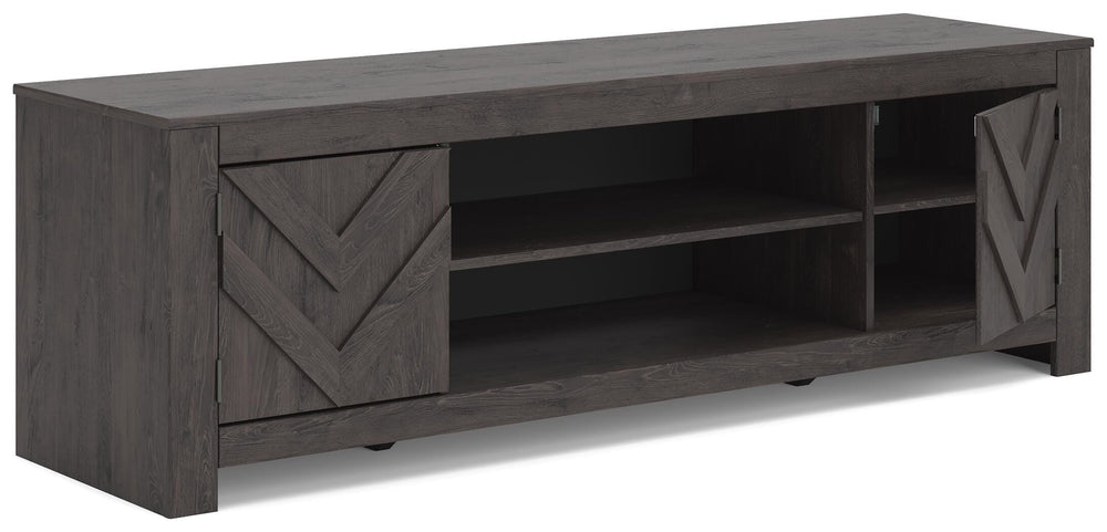 Cayboni 71" TV Stand - Black (3)