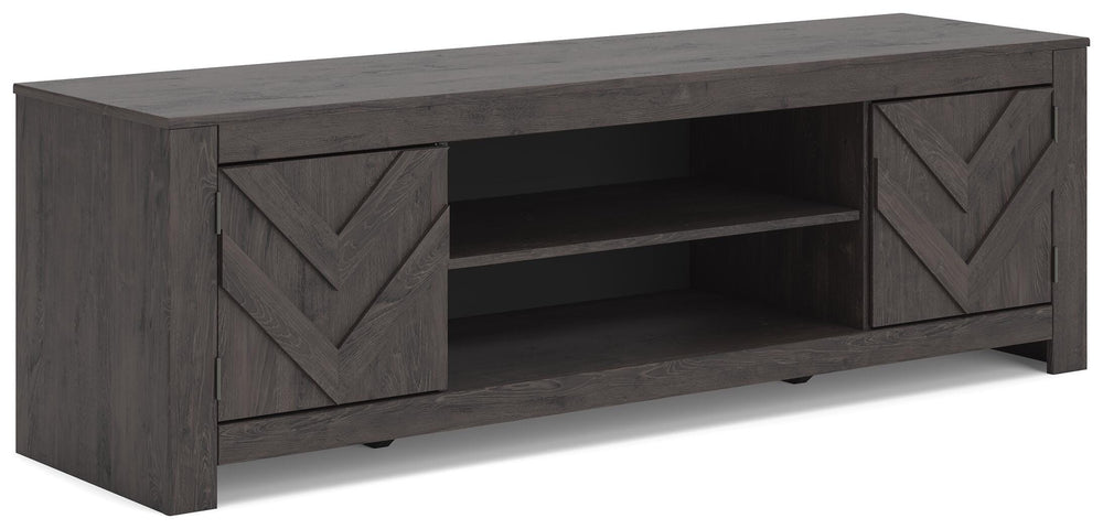 Cayboni 71" TV Stand - Black (1)