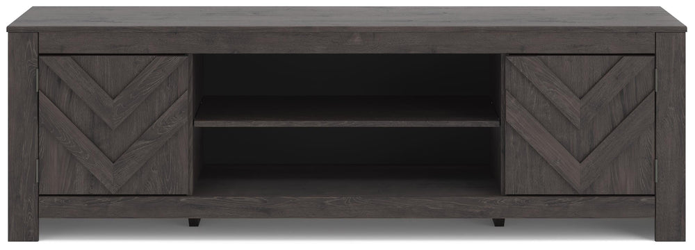 Cayboni 71" TV Stand - Black (4)