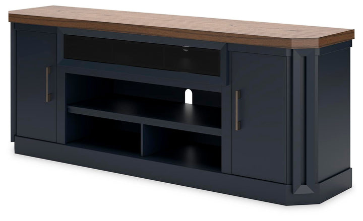 Landocken 83" TV Stand - Dark Brown (3)
