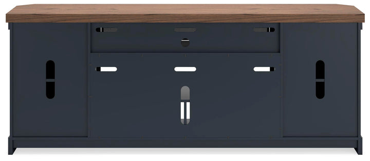 Landocken 83" TV Stand - Dark Brown (6)