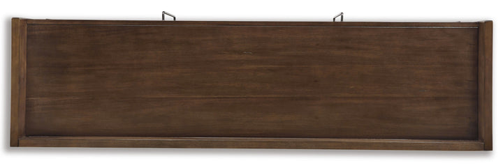 Starmore 70" TV Stand with Electric Fireplace - Brown (8)