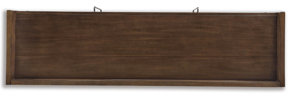 Starmore 70" TV Stand with Electric Fireplace - Brown (8)