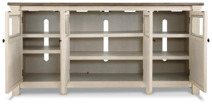 Bolanburg 74" TV Stand - White (6)
