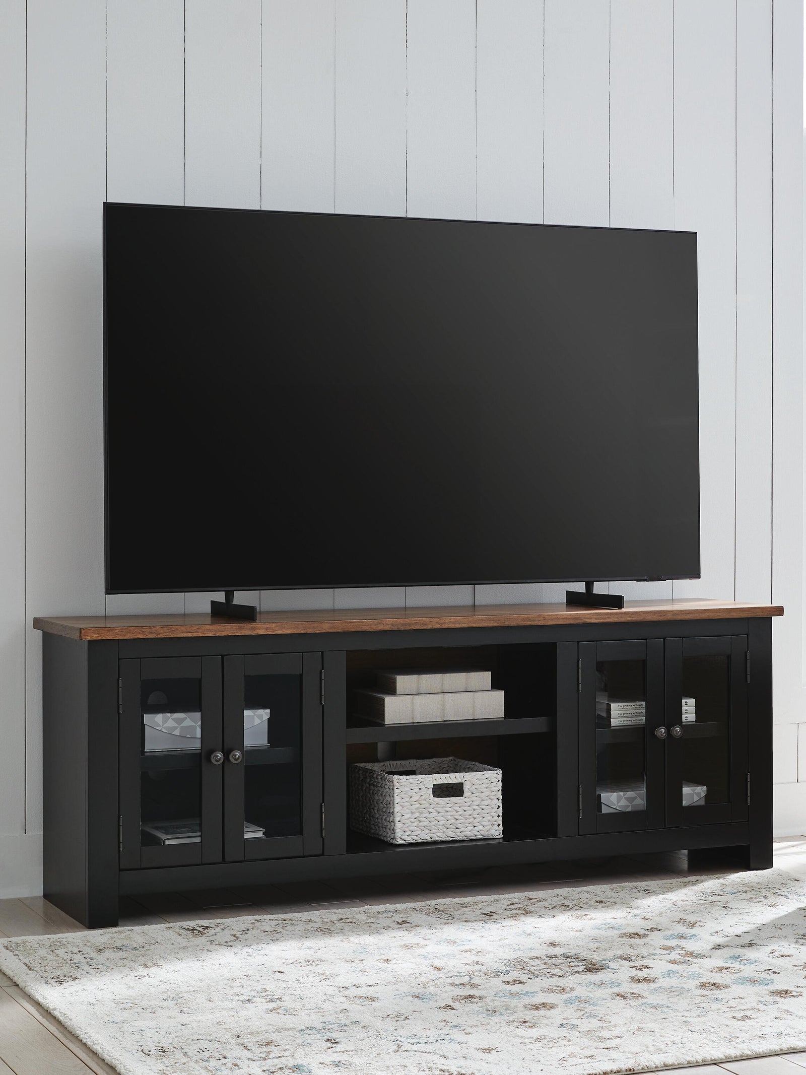 Wildenauer 76" TV Stand - Black (1)