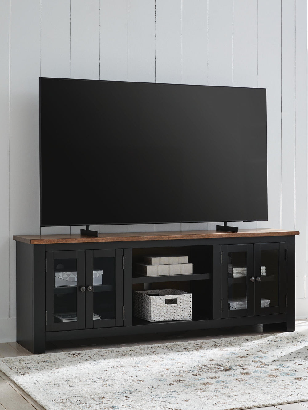 Wildenauer 76" TV Stand - Black (1)