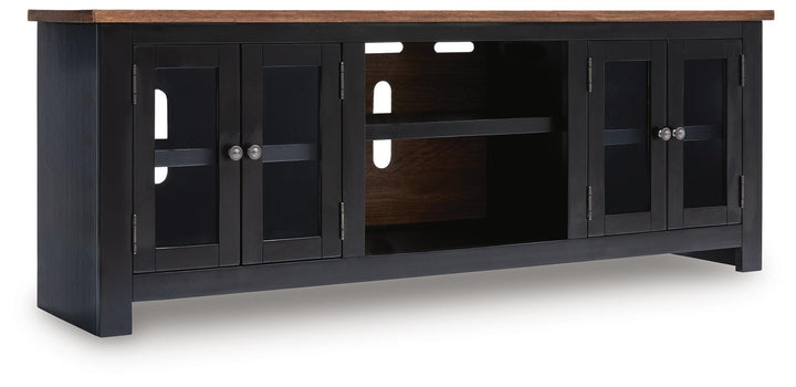 Wildenauer 76" TV Stand - Black (2)