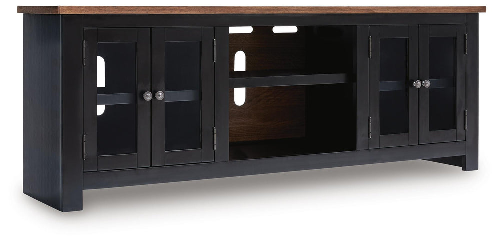 Wildenauer 76" TV Stand - Black (2)