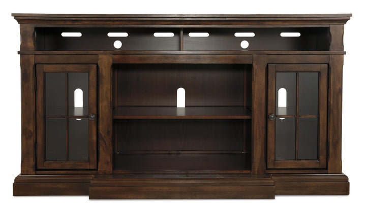 Roddinton 72" TV Stand - Dark Brown (8)
