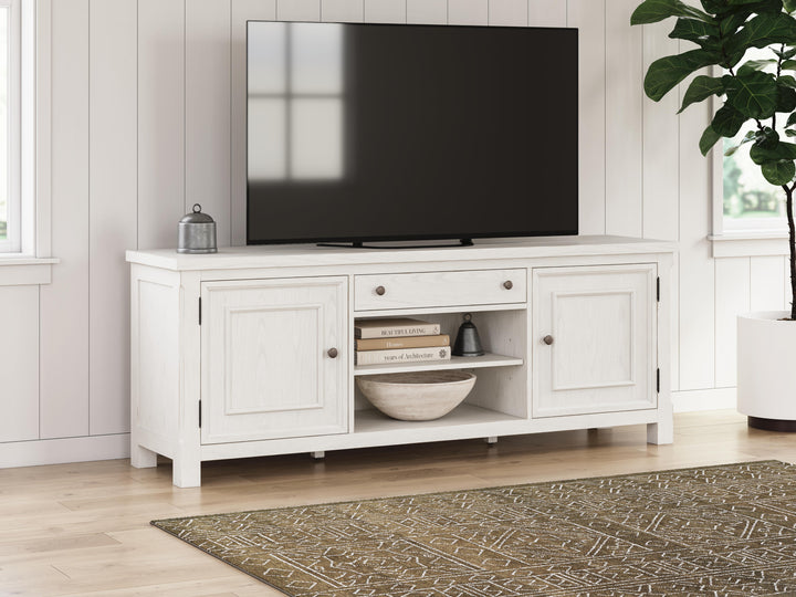 Robbinsdale 72" TV Stand - White (2)