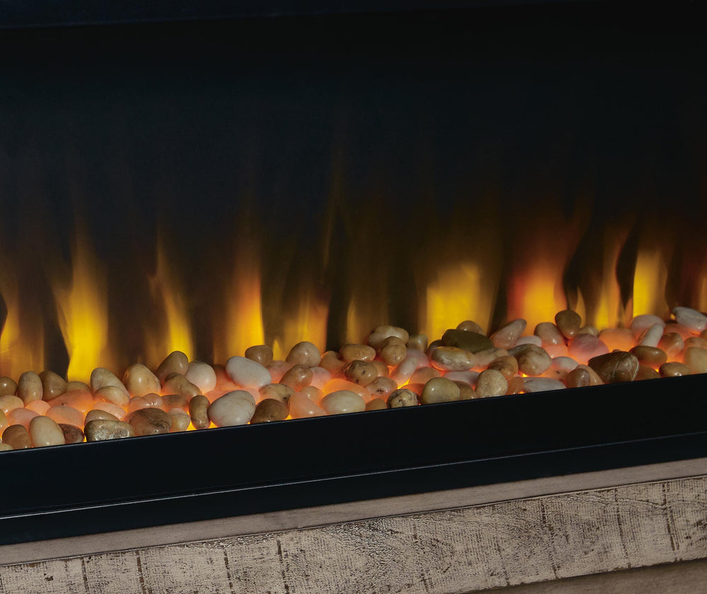 Entertainment Accessories Electric Fireplace Insert - Black (8)
