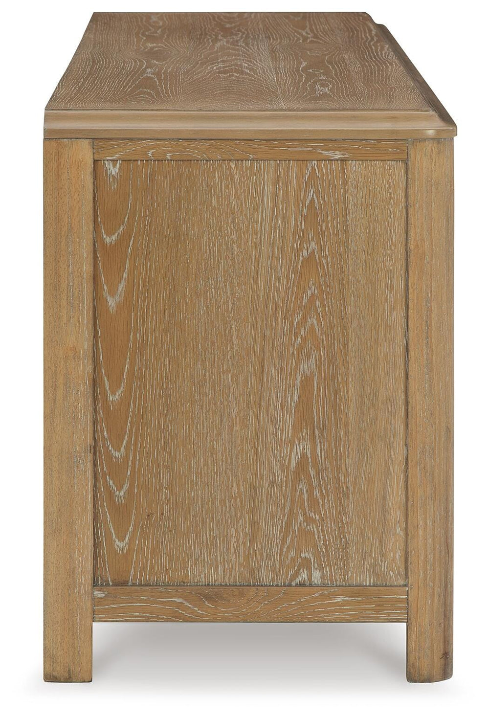 Rencott 80" TV Stand - Light Brown (5)