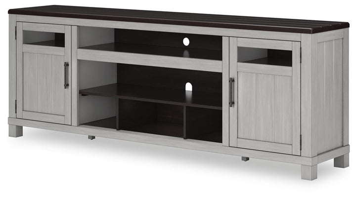 Darborn 88" TV Stand - Dark Gray (3)