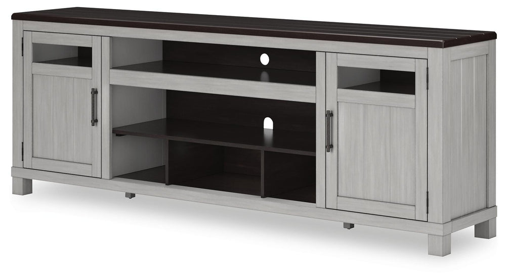 Darborn 88" TV Stand - Dark Gray (3)