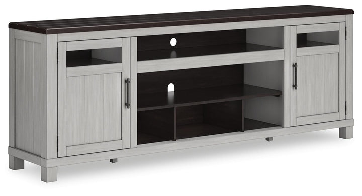 Darborn 88" TV Stand - Dark Gray (1)