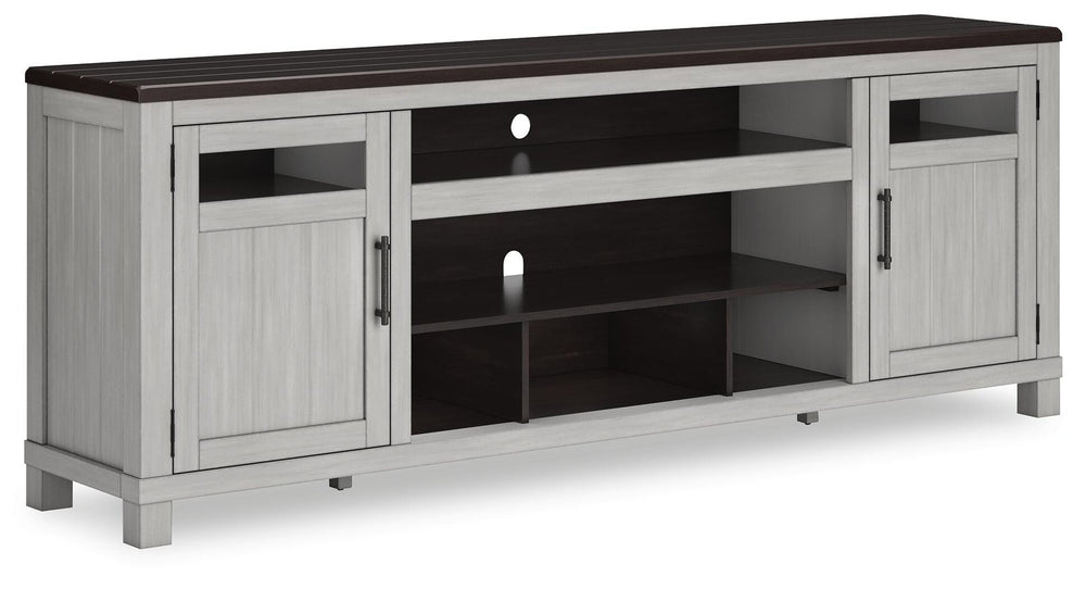 Darborn 88" TV Stand - Dark Gray (1)