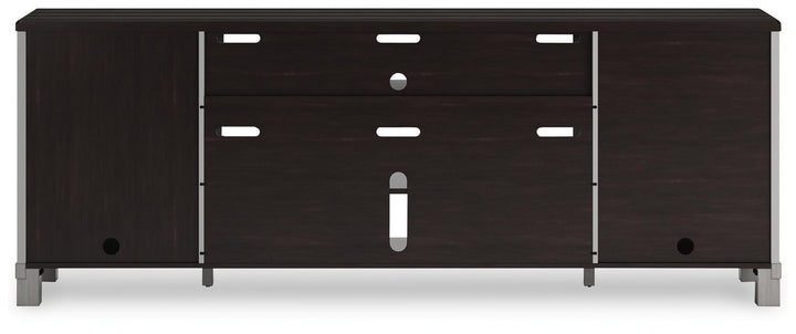 Darborn 88" TV Stand - Dark Gray (6)
