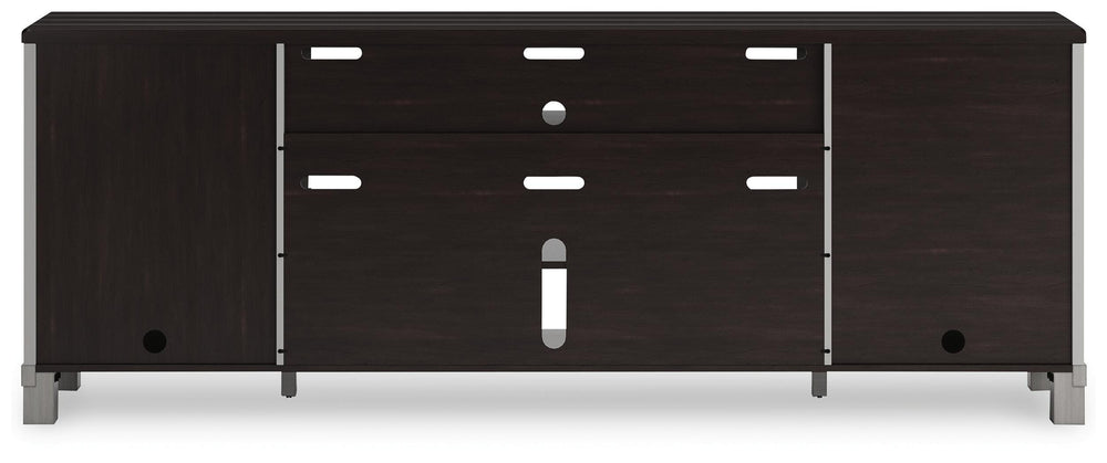 Darborn 88" TV Stand - Dark Gray (6)