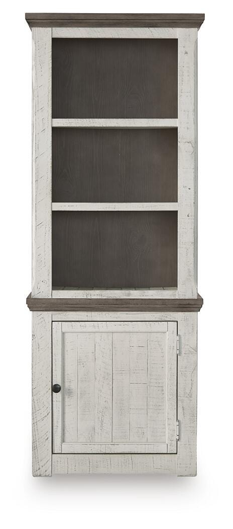 Havalance Right Pier Cabinet - Beige (2)