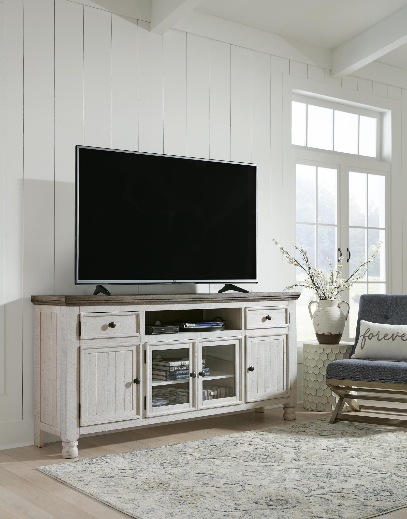 Havalance TV Stand - Beige (2)