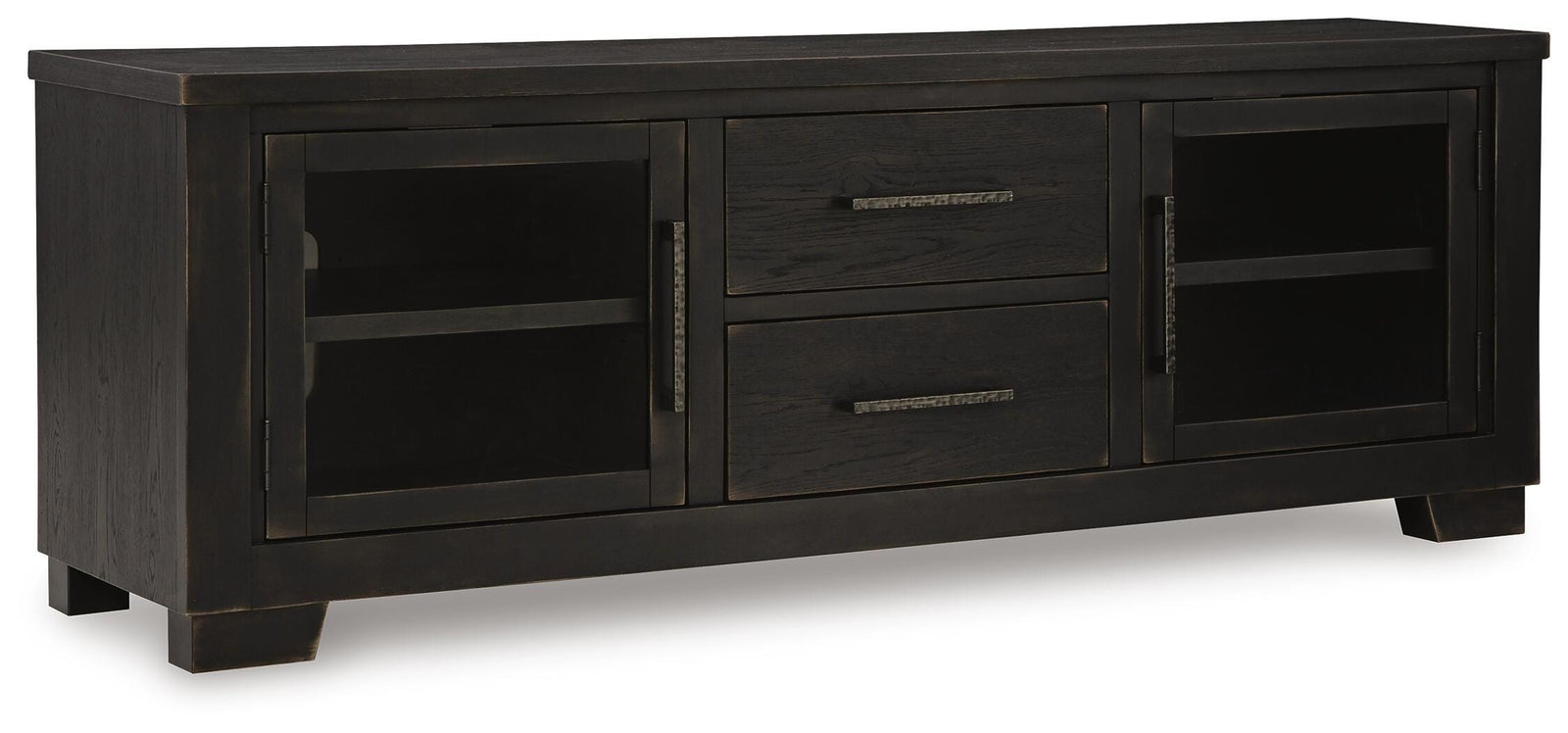Galliden 80" TV Stand - Black (1)