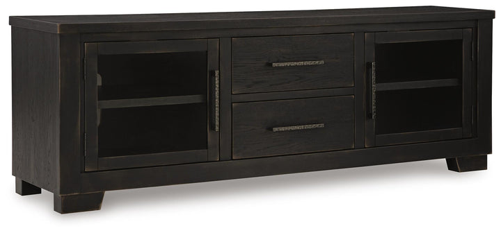 Galliden 80" TV Stand - Black (1)