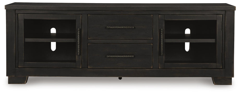 Galliden 80" TV Stand - Black (4)