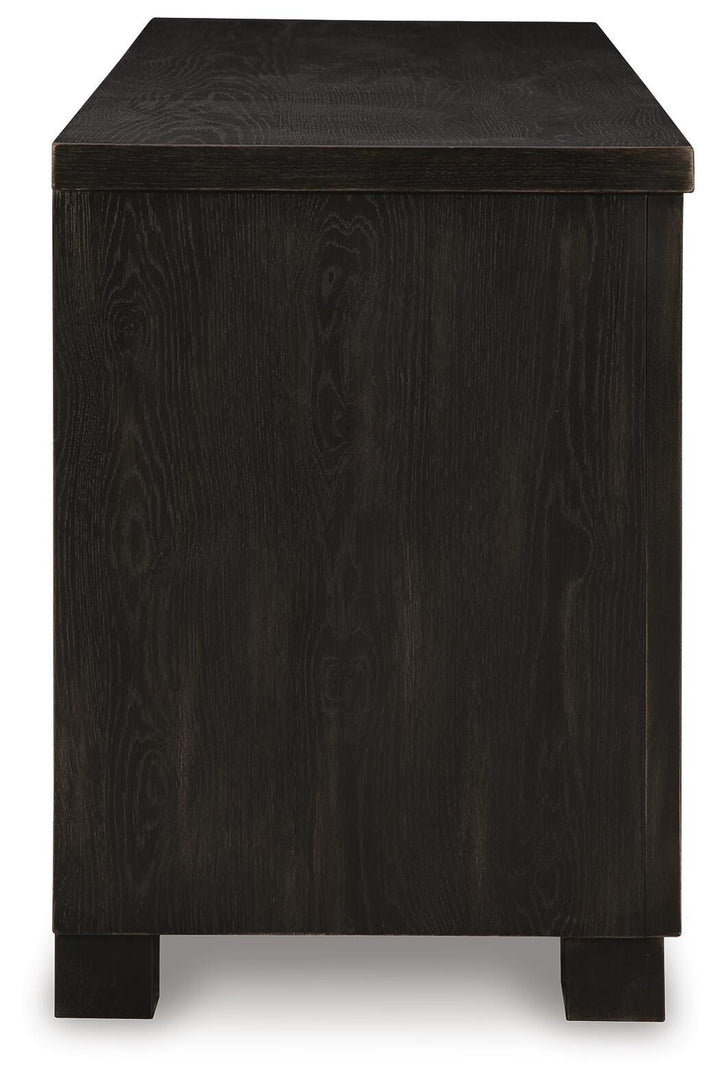 Galliden 80" TV Stand - Black (5)