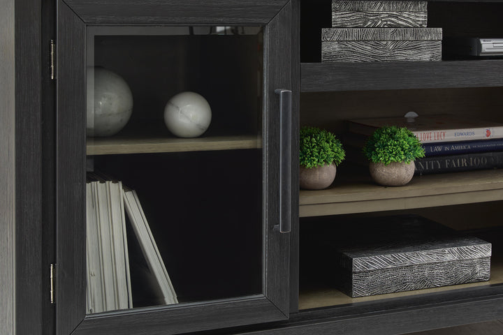 Foyland 83" TV Stand - Dark Brown (7)
