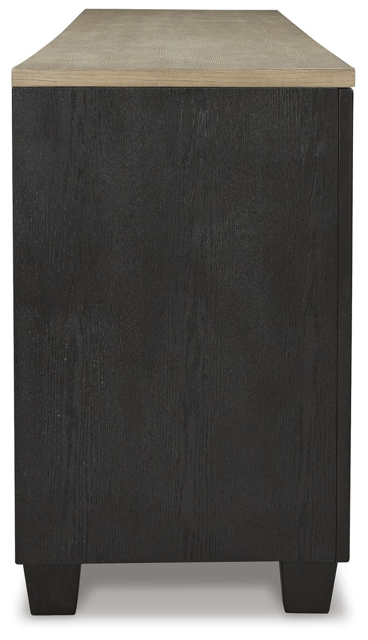 Foyland 83" TV Stand - Dark Brown (5)