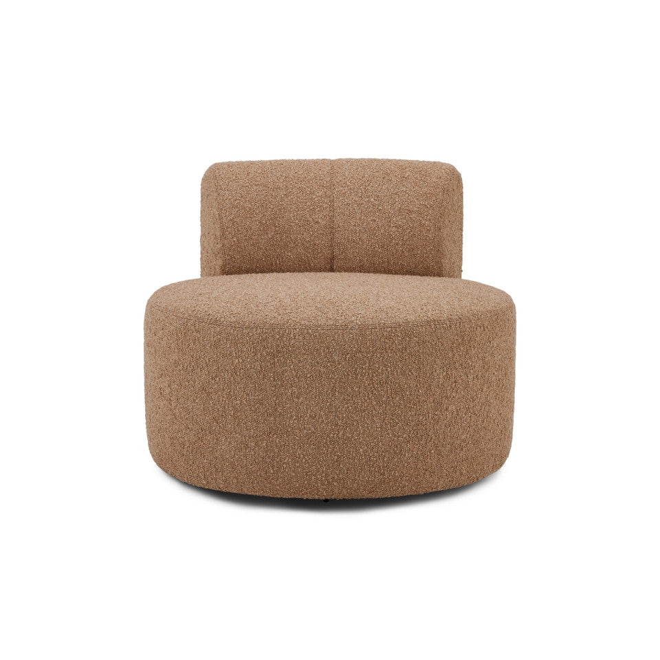 American Leather Wallace Swivel Accent Chair