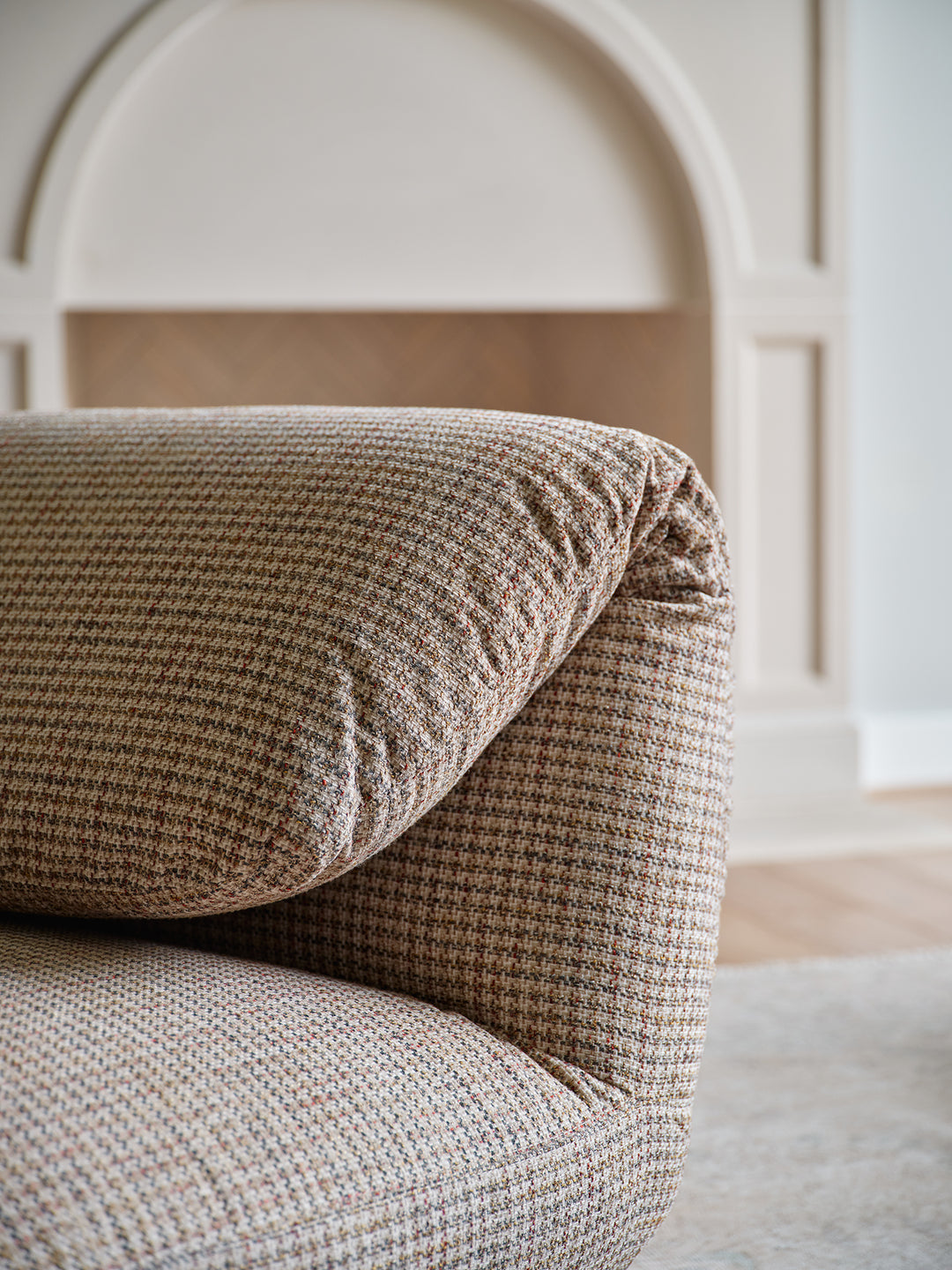 Whitby Swivel Glider Chair by American Leather