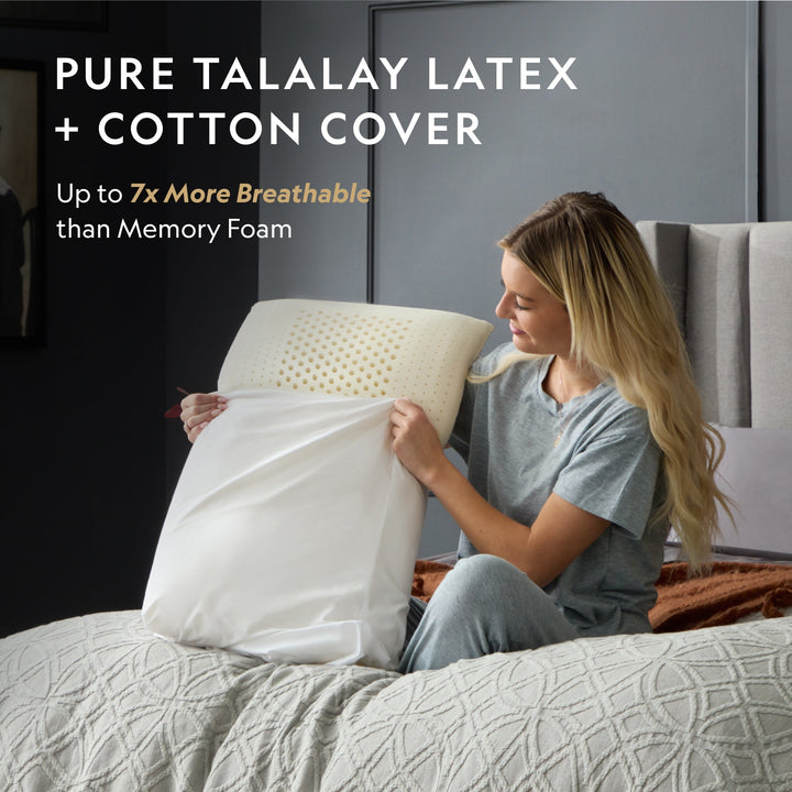 Zoned Talalay Latex Pillow