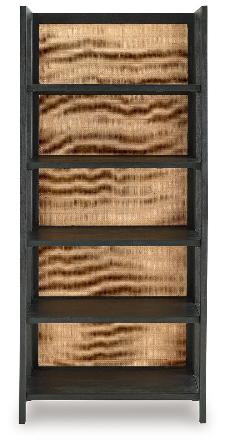 Abyard - Bookcase - Black / Natural