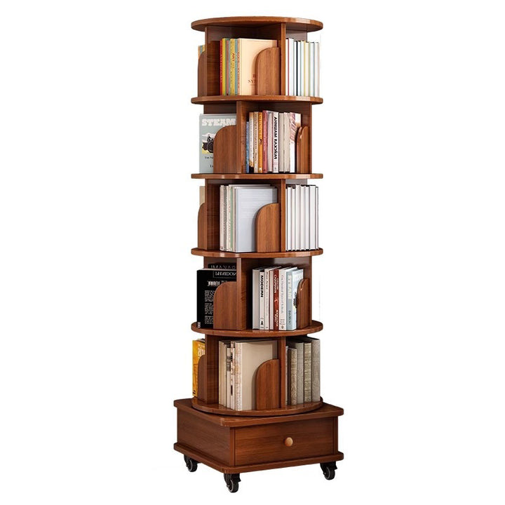 corner-360-degrees-rotating-6-tier-bookshelf-with-wheels-walnut-brown