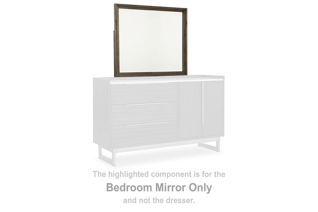Arkenton - Bedroom Mirror - Grayish Brown