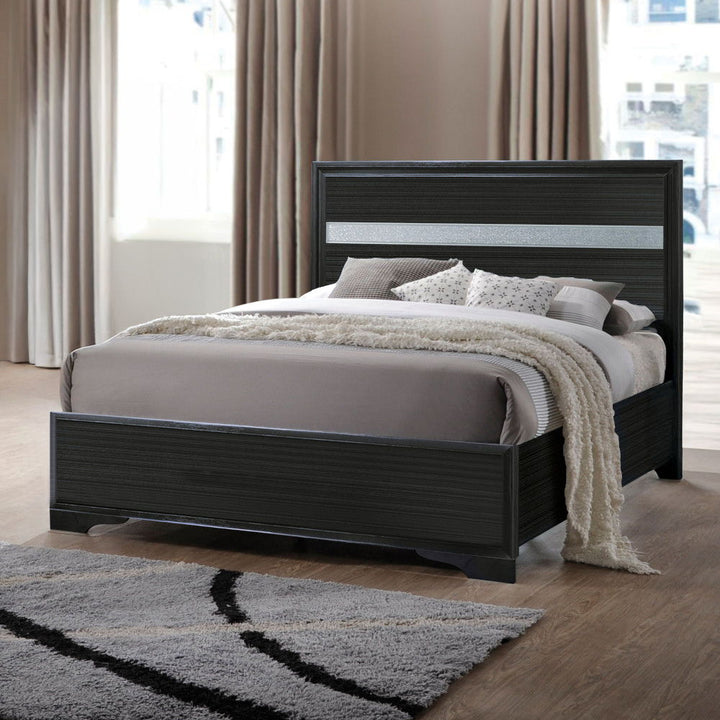 Naima - Full Bed - Black