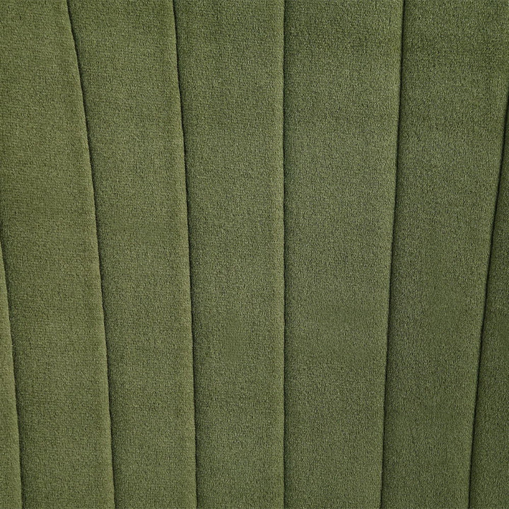 Fallon - Side Chair Set of 2) - Green Velvet & Mirrored Gold