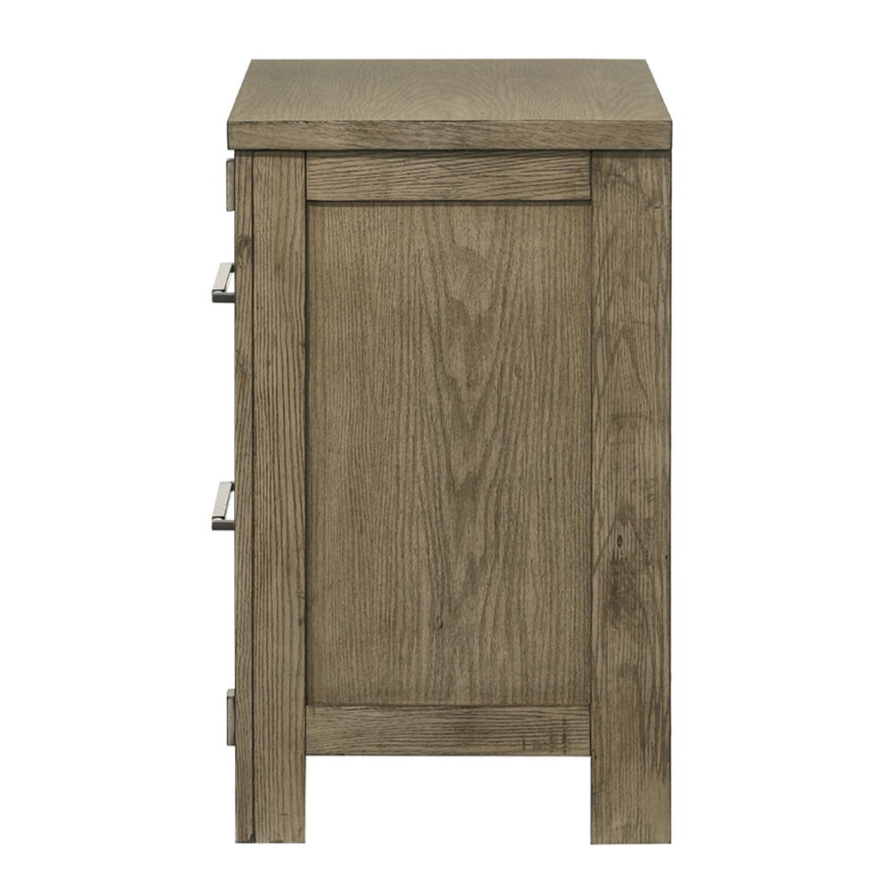 Colton - Nightstand - Antique White Oak