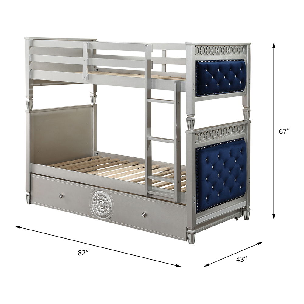 varian-twin-over-twin-bunk-bed-blue-velvet-silver