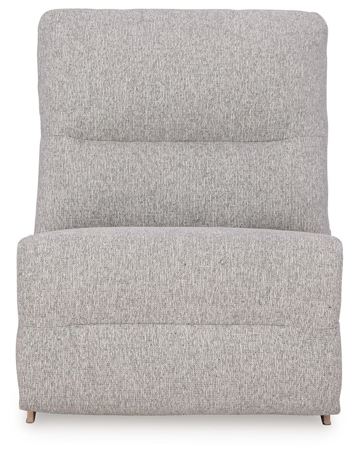 Acklen Place - 5-Piece Power Reclining Sectional - Pewter by Ashley Furniture product image