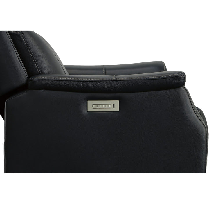 Easton Power Recliner With Power Headrest &amp; Lumbar Ocean