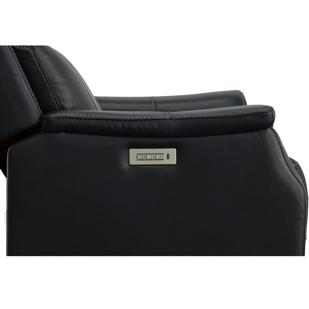 Easton Power Recliner With Power Headrest & Lumbar Ocean