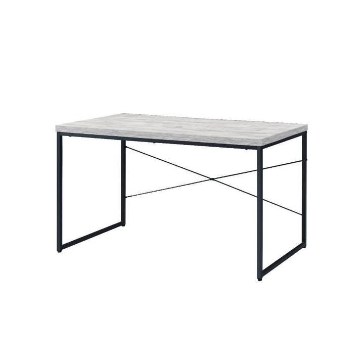 Jurgen - Writing Desk - Antique White & Black