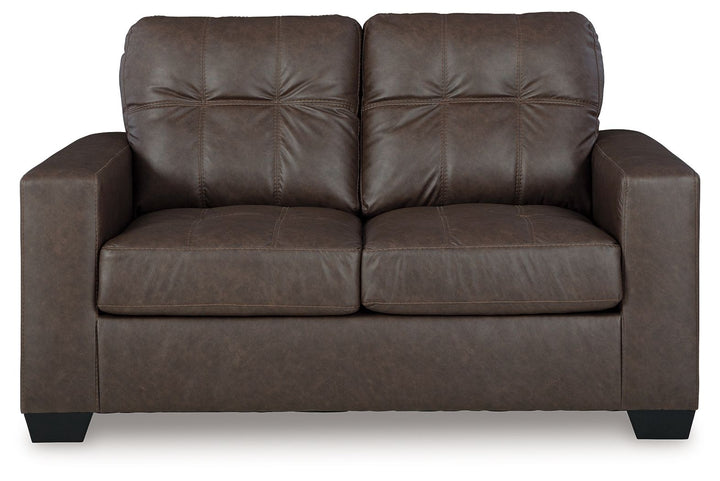 Barlin Mills - Loveseat - Umber