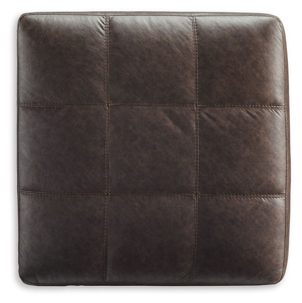 Barlin Mills - Oversized Accent Ottoman - Umber