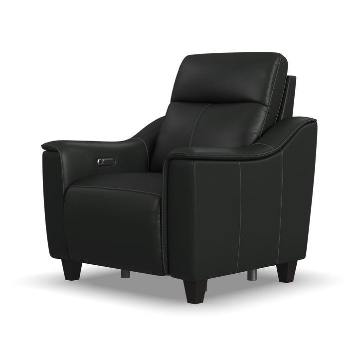 Walter Power Recliner With Power Headrest Coal